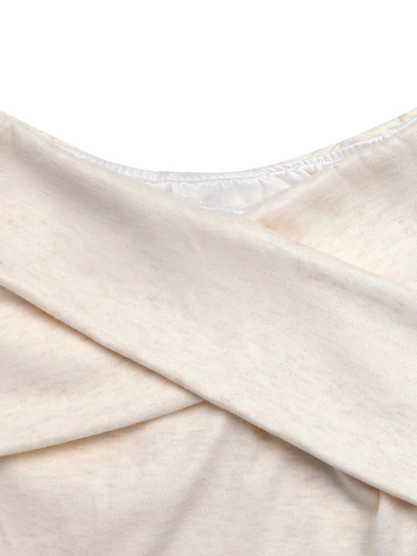 Crisscross Off-Shoulder Long Sleeve Top Simmer & Fay