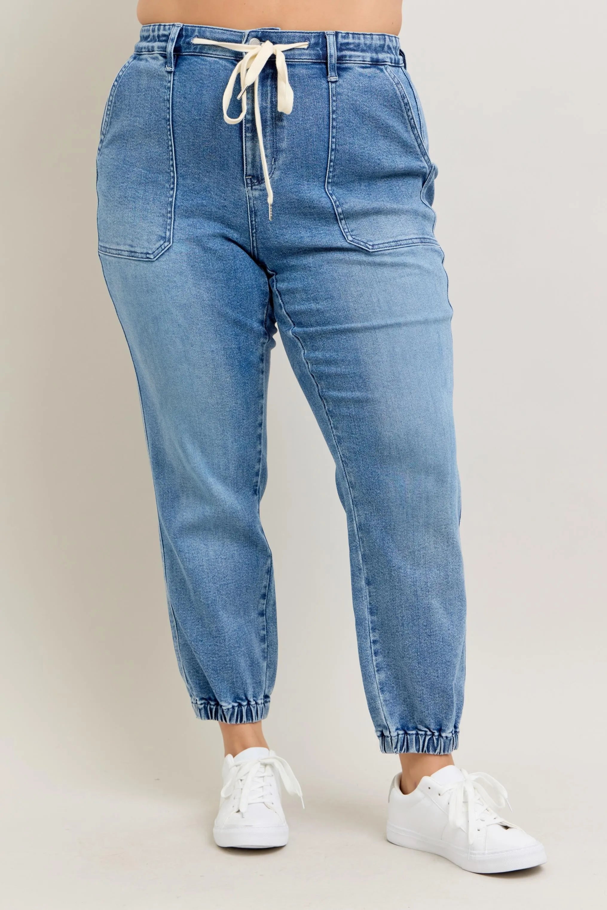 High Waist Denim Jogger Judy Blue