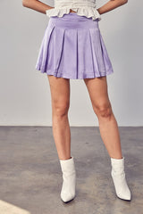 Pleated A Line Mini Skort Do + Be Collection   