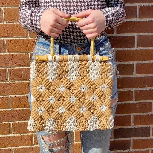 Bamboo Babe Woven Tote Ellison and Young   