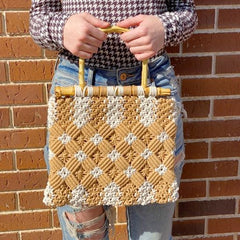 Bamboo Babe Woven Tote Ellison and Young   