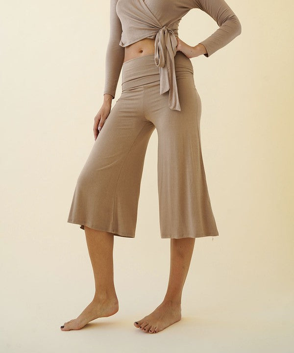 Bamboo Gaucho Pants Fabina   