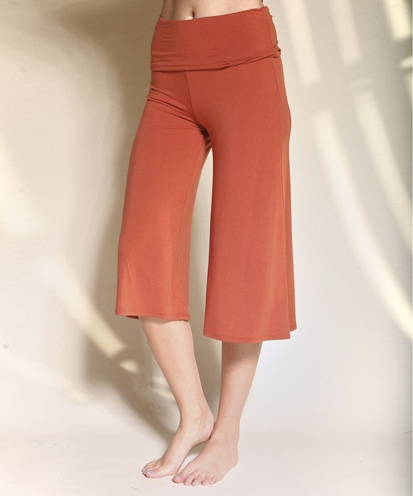 Bamboo Gaucho Pants Fabina   