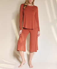 Bamboo Gaucho Pants Fabina   