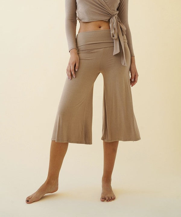 Bamboo Gaucho Pants Fabina   