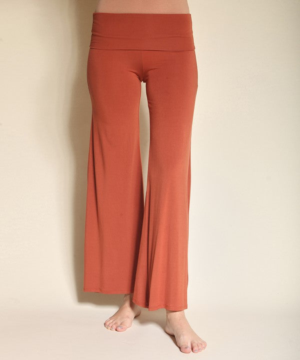 Bamboo Classic Palazzo Pants Fabina   