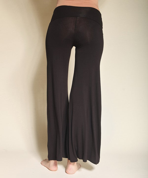 Bamboo Classic Palazzo Pants Fabina   