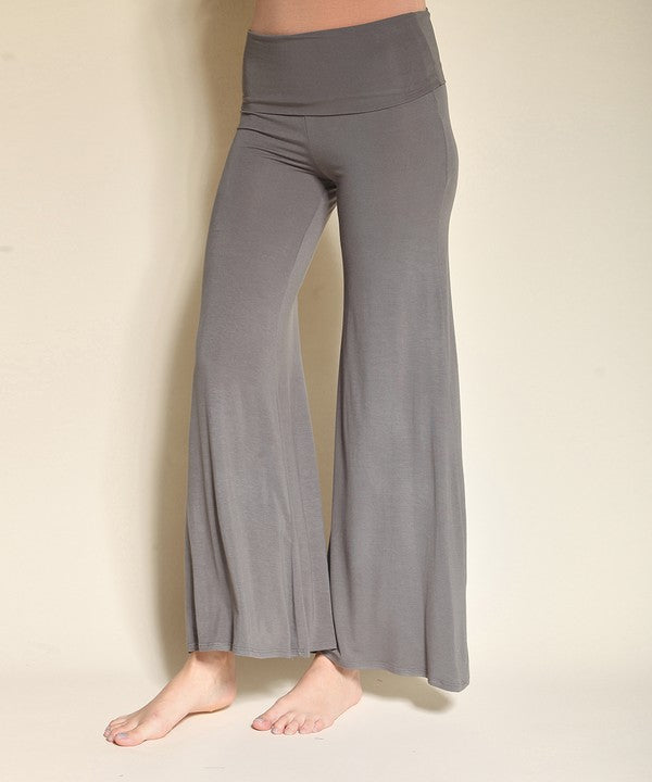 Bamboo Classic Palazzo Pants Fabina   