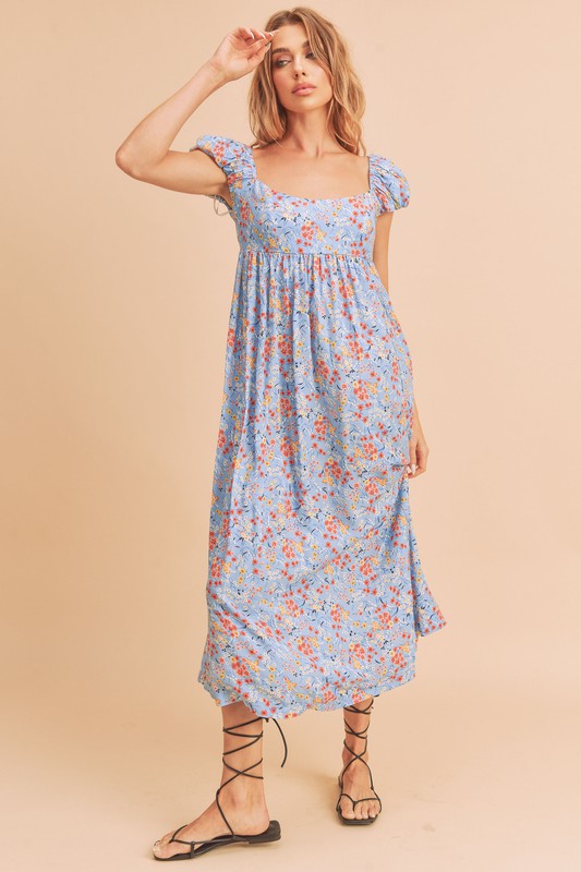 Amelia Floral Maxi Dress Aemi + Co   