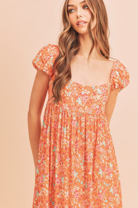 Amelia Floral Maxi Dress Aemi + Co   