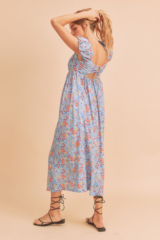 Amelia Floral Maxi Dress Aemi + Co   