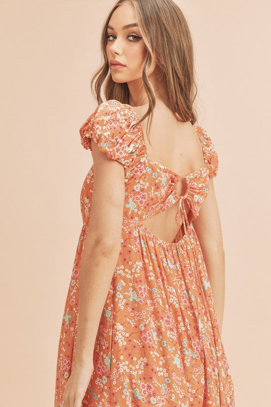 Amelia Floral Maxi Dress Aemi + Co   