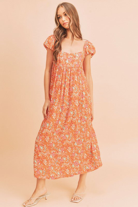 Amelia Floral Maxi Dress Aemi + Co   