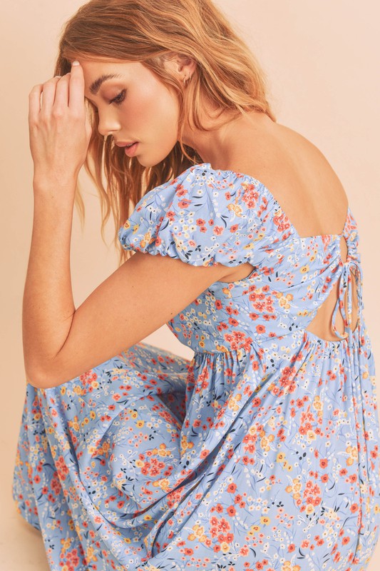 Amelia Floral Maxi Dress Aemi + Co   