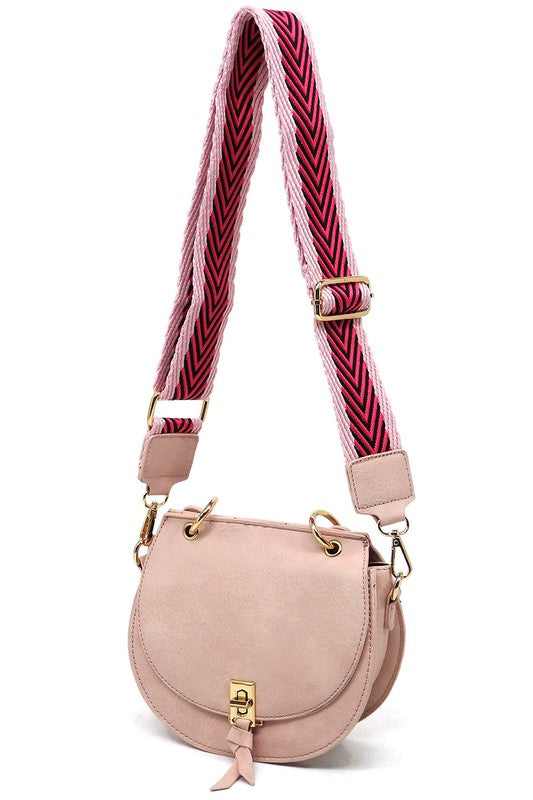 Flap Saddle Satchel Crossbody Guitar Strap Bag Simmer & Fay   