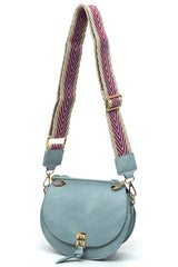 Flap Saddle Satchel Crossbody Guitar Strap Bag Simmer & Fay   