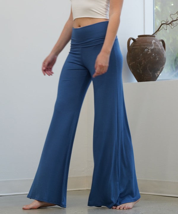 Bamboo Classic Palazzo Pants Fabina   