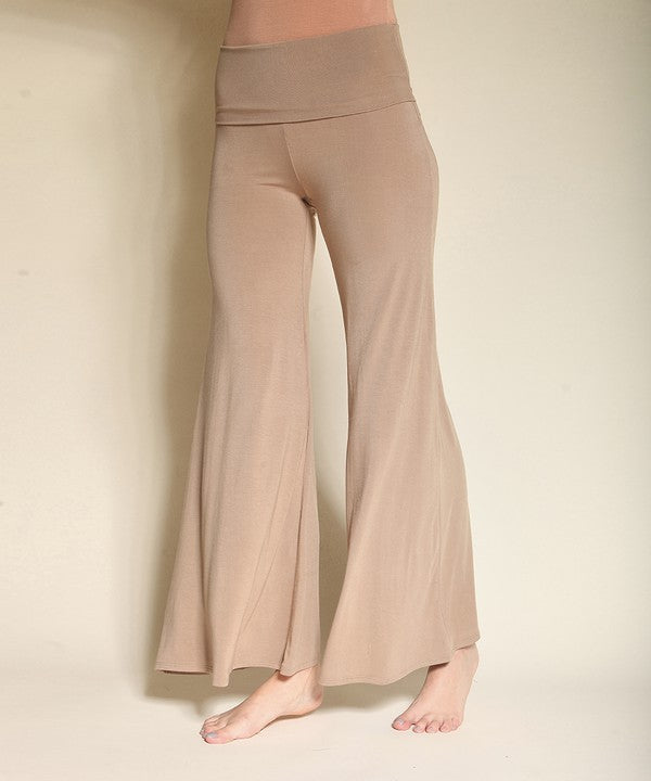 Bamboo Classic Palazzo Pants Fabina   