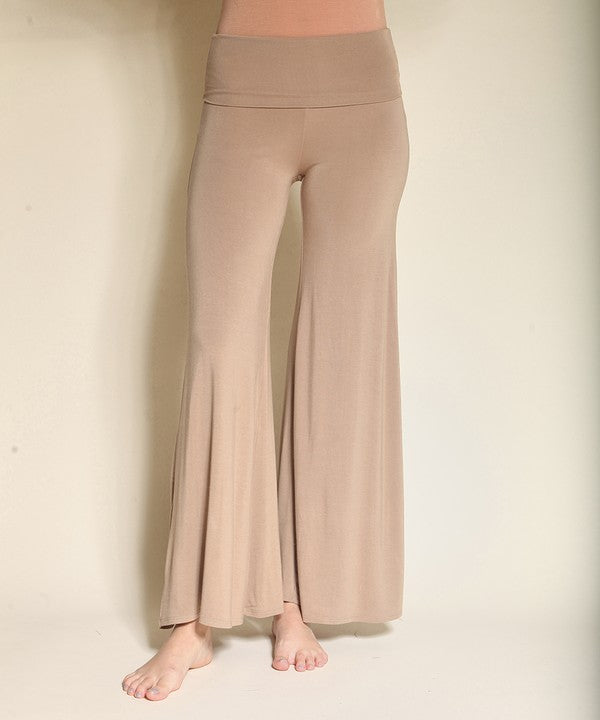 Bamboo Classic Palazzo Pants Fabina TAUPE S 