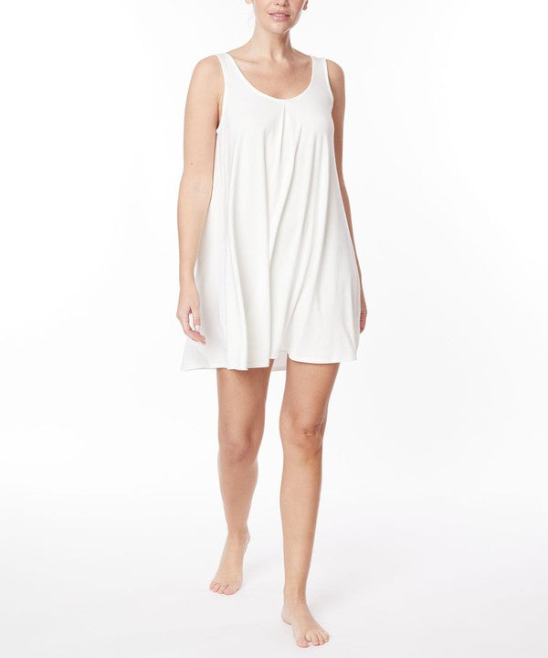 Bamboo Pajama Casual Cami Dress Fabina   