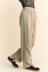 Drawstring Wide Leg Sweatpants Davi & Dani