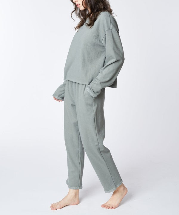 Recycled Cotton Loungewear Set Fabina   