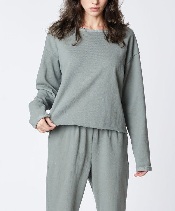 Recycled Cotton Loungewear Set Fabina   