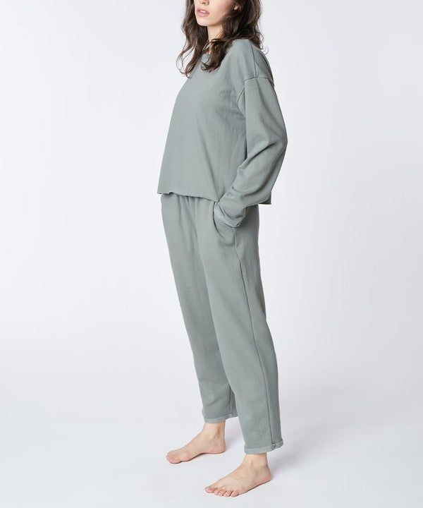 Recycled Cotton Loungewear Set Fabina   