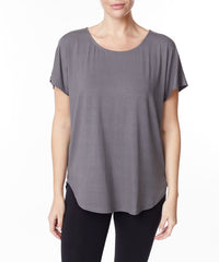 Bamboo Casual Dolman Sleeve Top Fabina   