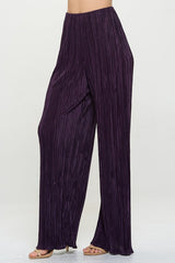 Purple Plisse High Waist Pants Renee C.   