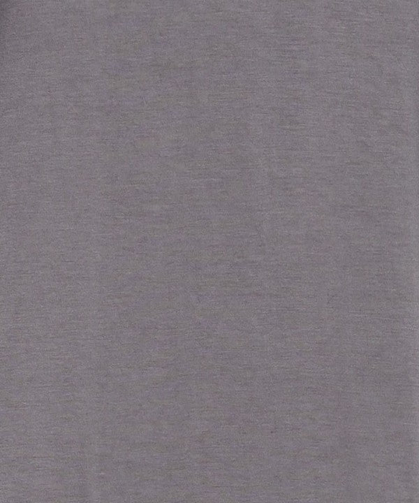 Bamboo Long Sleeve Double Layered Top Fabina DULL GREY S 