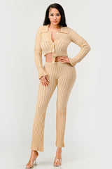 Golden Hour Knit Ensemble Athina   