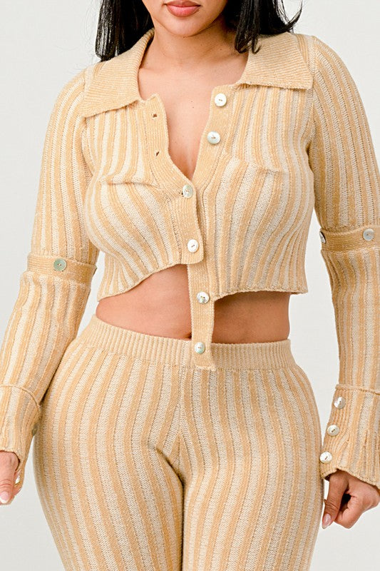 Golden Hour Knit Ensemble Athina   