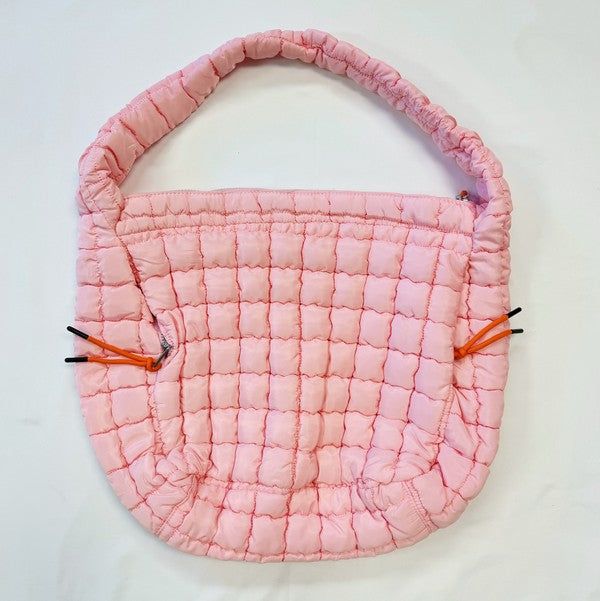 Puffy Large Puggy Quilted Bag Ellison and Young Pink OS 