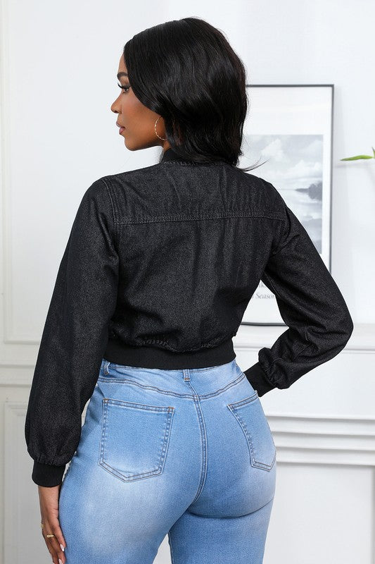WOMEN FASHION DENIM JACKET By Claude   