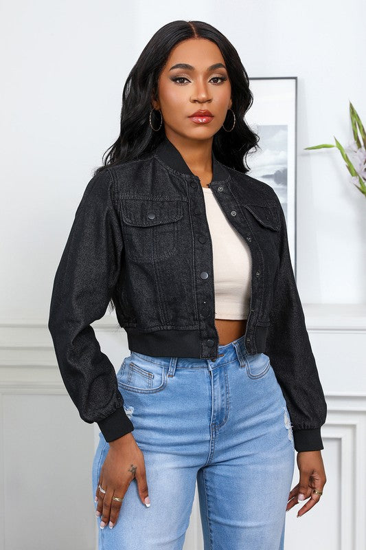 WOMEN FASHION DENIM JACKET By Claude   