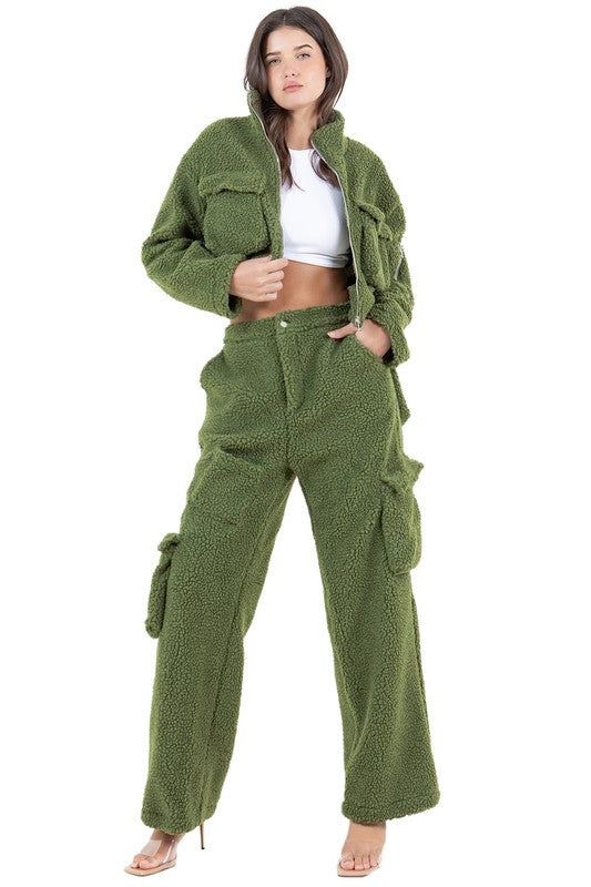 WOMEN FASHION TEDDY 2PCS SET By Claude
