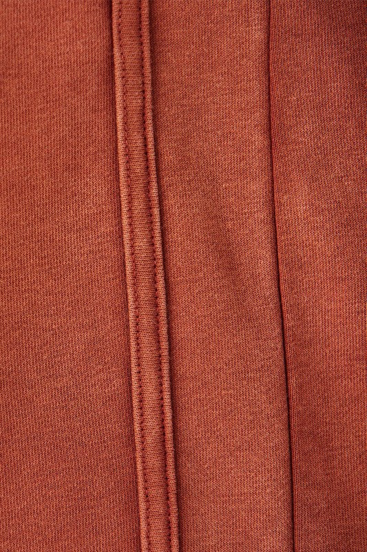 Plus Dolphin Tail Wide Leg Mineral Washed Pants noflik