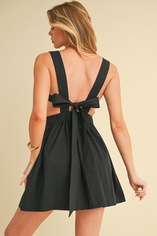 Maeve Smocked Flowy Mini Dress Aemi + Co