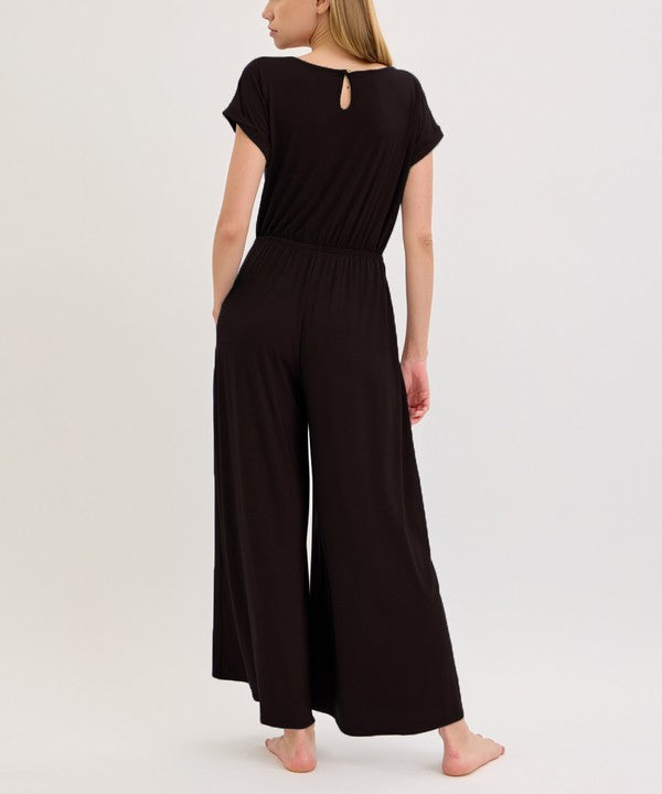 Bamboo Ankle Length Romper Fabina