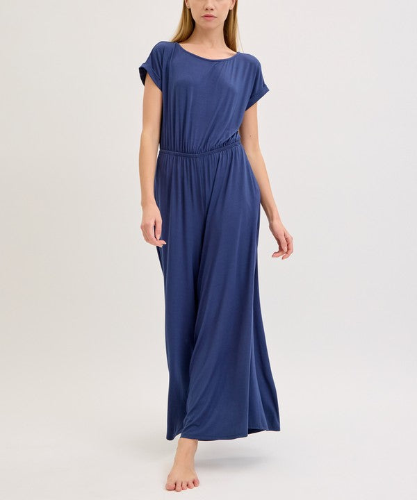 Bamboo Ankle Length Romper Fabina