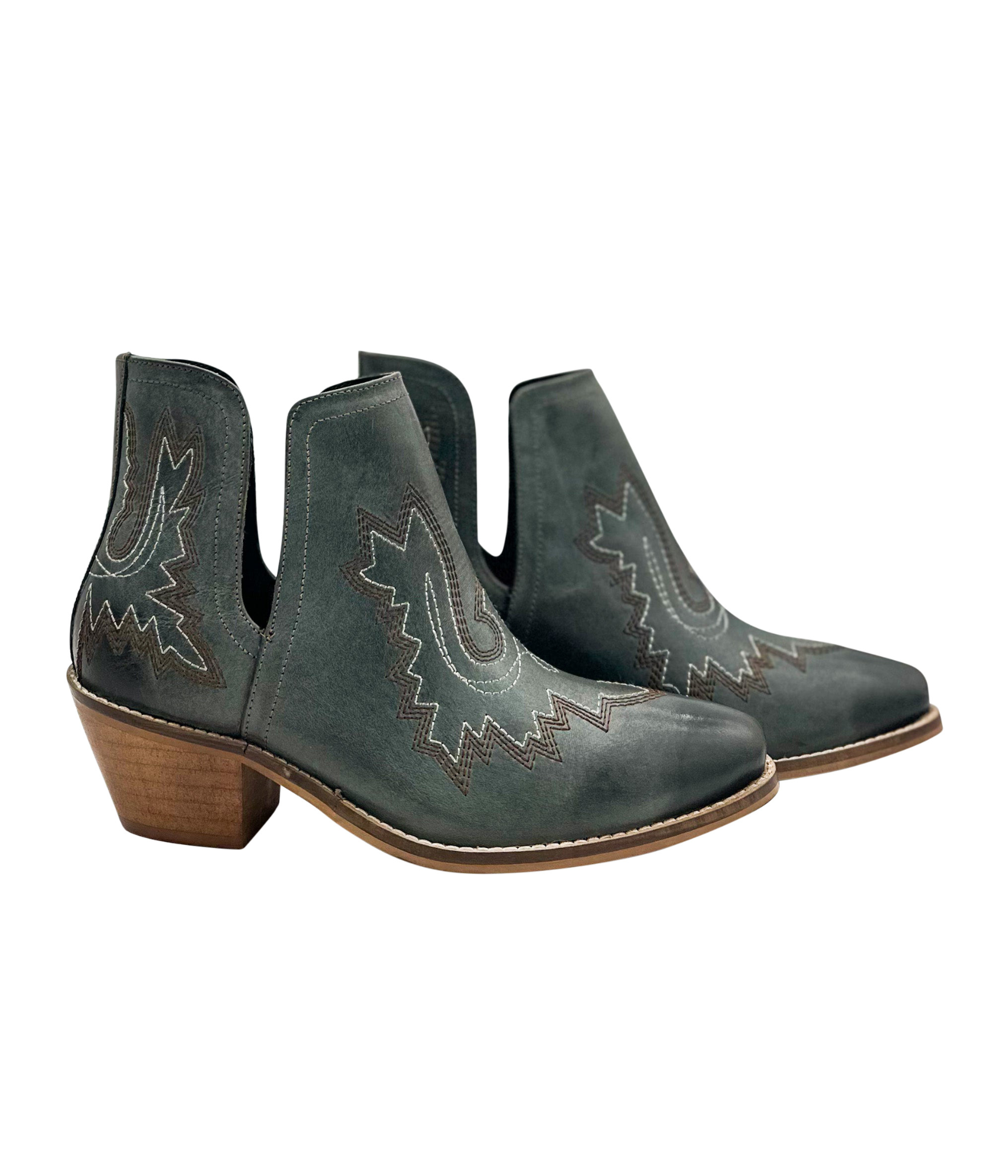 Kickin' Booties in Teal Naughty Monkey   