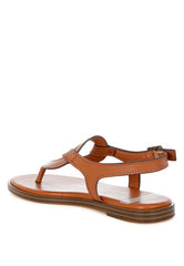 Torad Thong Toe Cut-Out Flats Rag Company