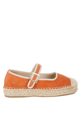 Bolean Soft Suede Leather Mary Jane Espadrilles Rag Company