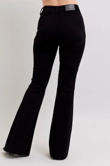 High Waist Star Seam Detail Flare Plus Size Judy Blue
