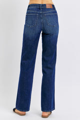 Full Size High Waist Tummy Control Straight Jeans Judy Blue   