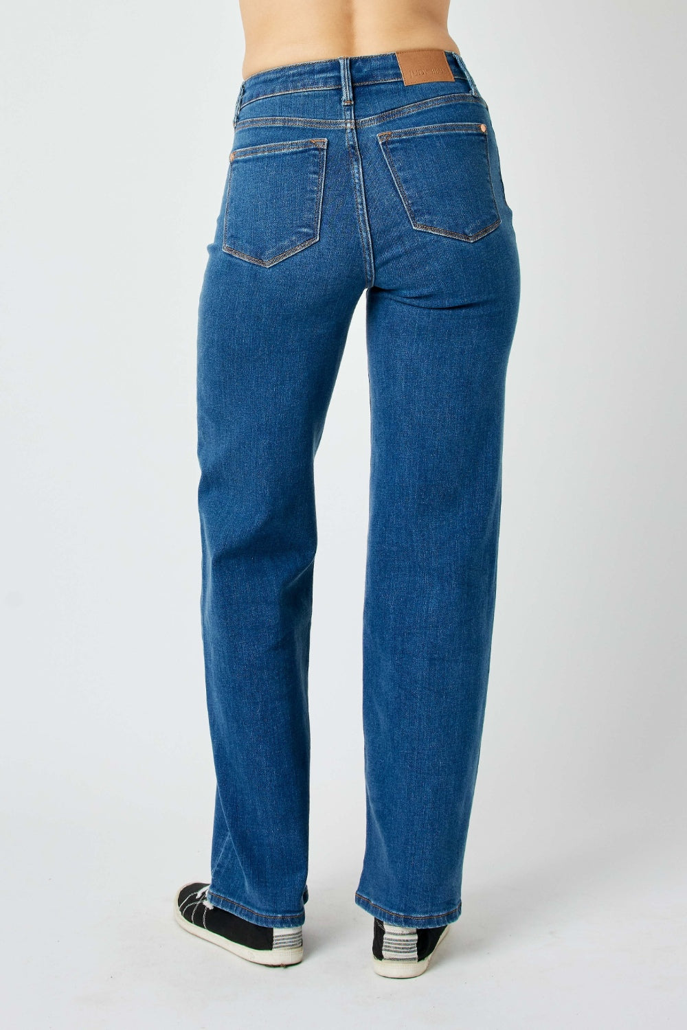 High Rise Straight Jeans Judy Blue   