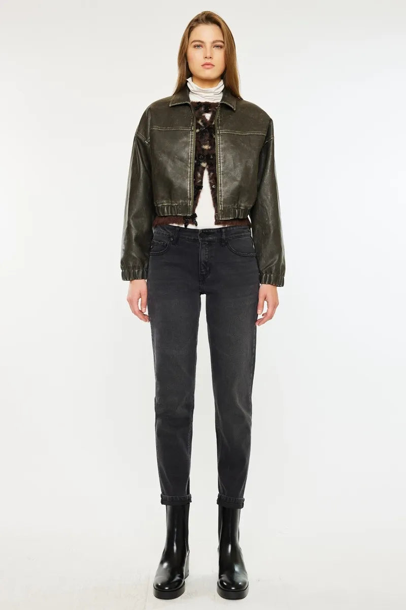 Slim Boyfriend Fit Jeans Kancan