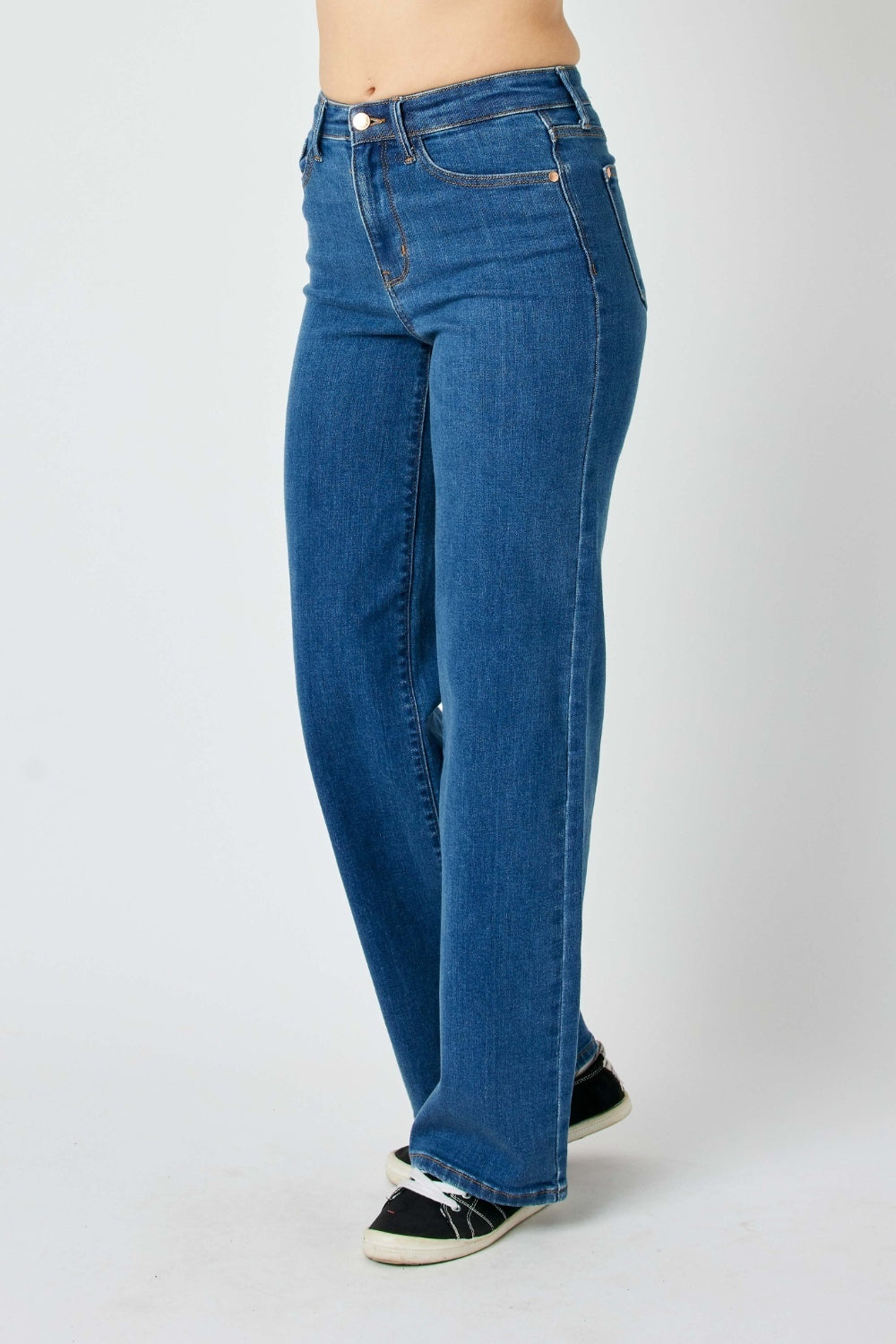 High Rise Straight Jeans Judy Blue   