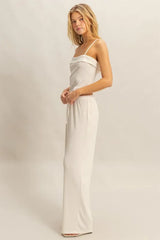 Rib Knit Cami Top and Pants Set HYFVE